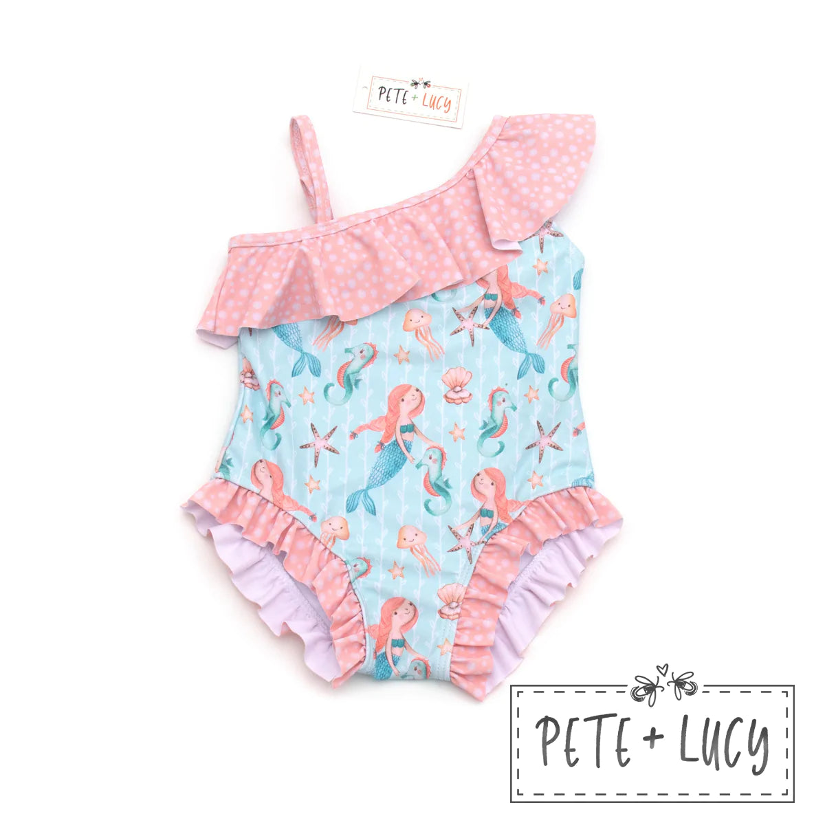 Swim with the Mermaids- One Piece Swim by Pete + Lucy