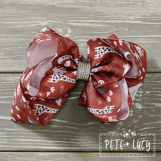 Zoo Fun Deluxe Bow by Pete + Lucy
