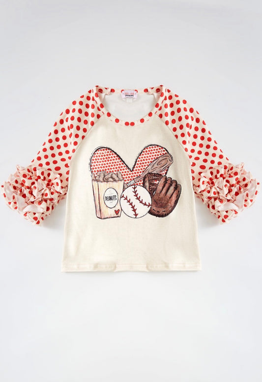 Game Day Raglan by Clover Cottage