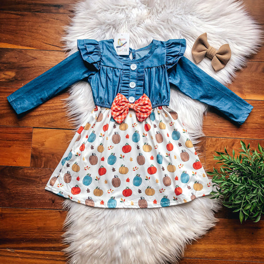 Pumpkin Picking Dress by TwoCan