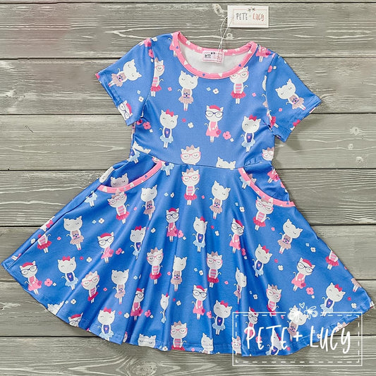 Lovely Meow Dress by Pete + Lucy