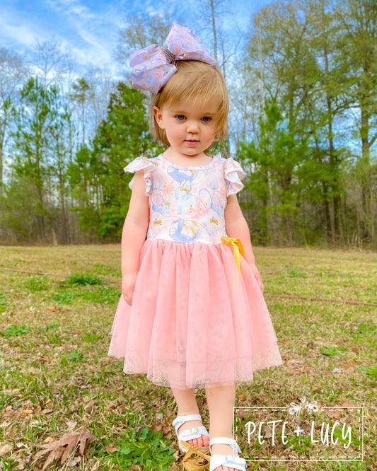 Furry Friends Tulle Dress by Pete + Lucy