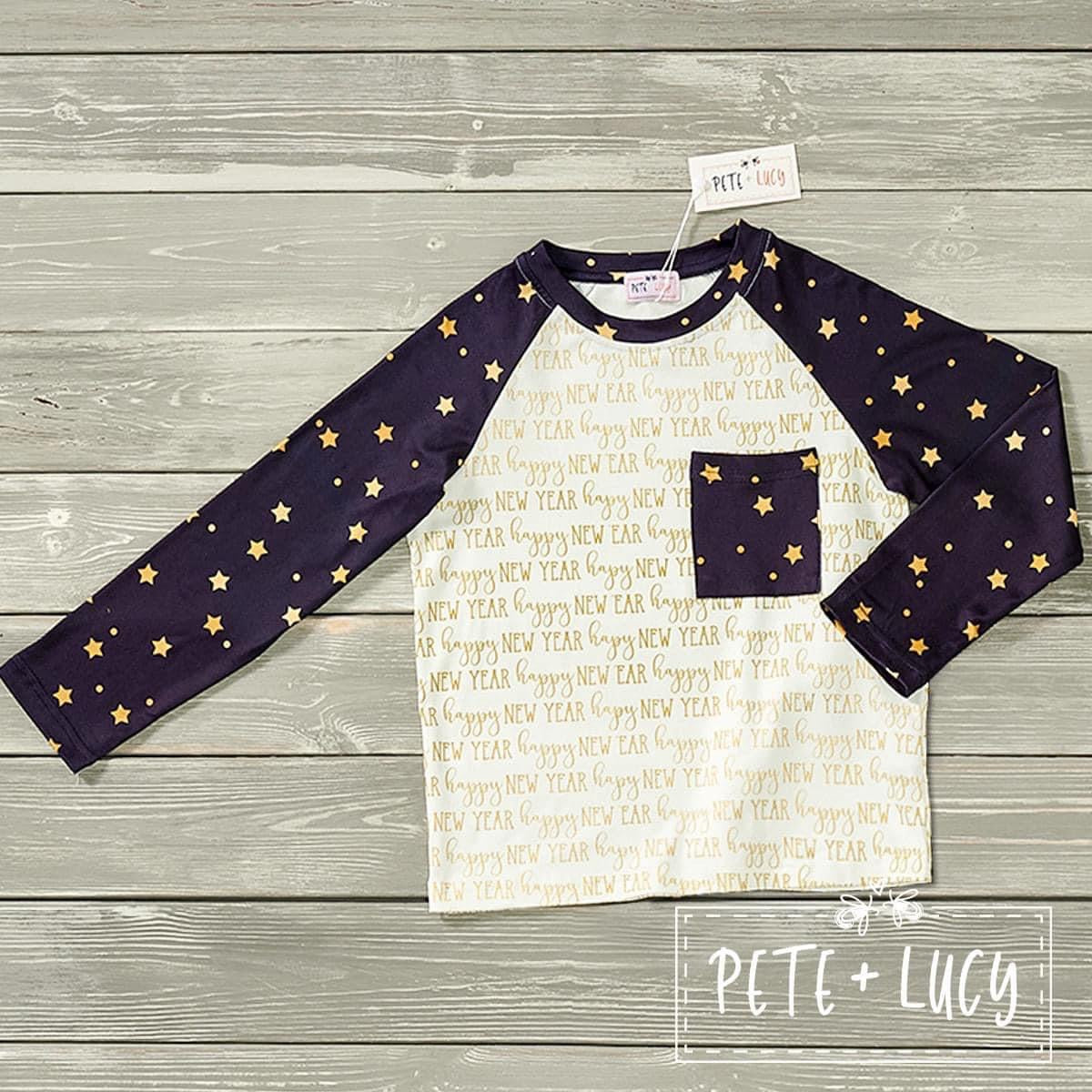 Have A Great New Year Boys Shirt by Pete + Lucy