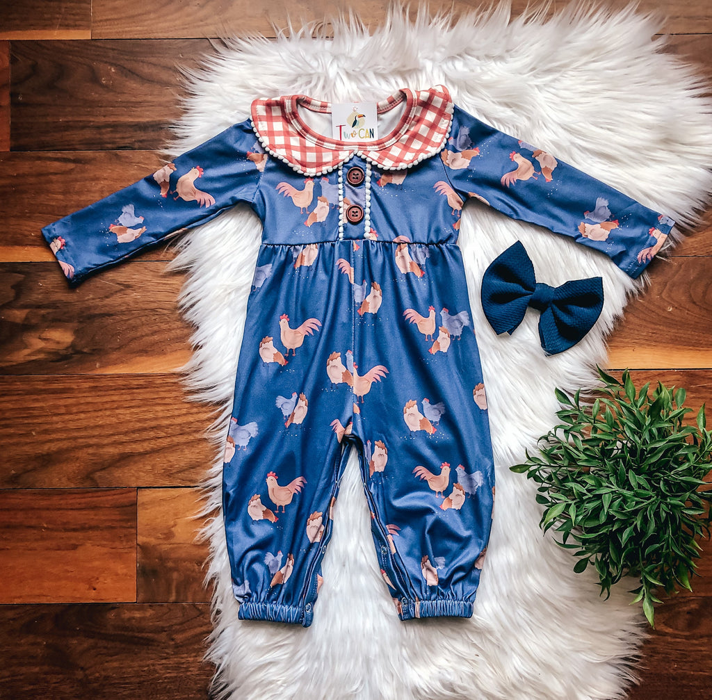 In the Coop Infant Romper by TwoCan