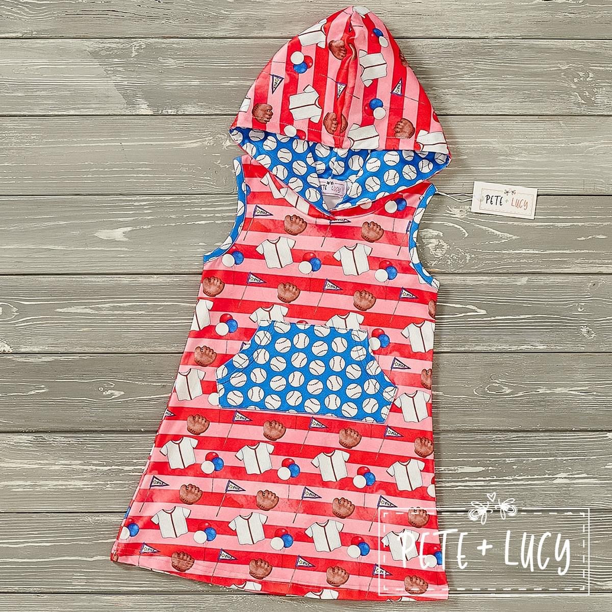 Batter Batter Girls Dress by Pete + Lucy
