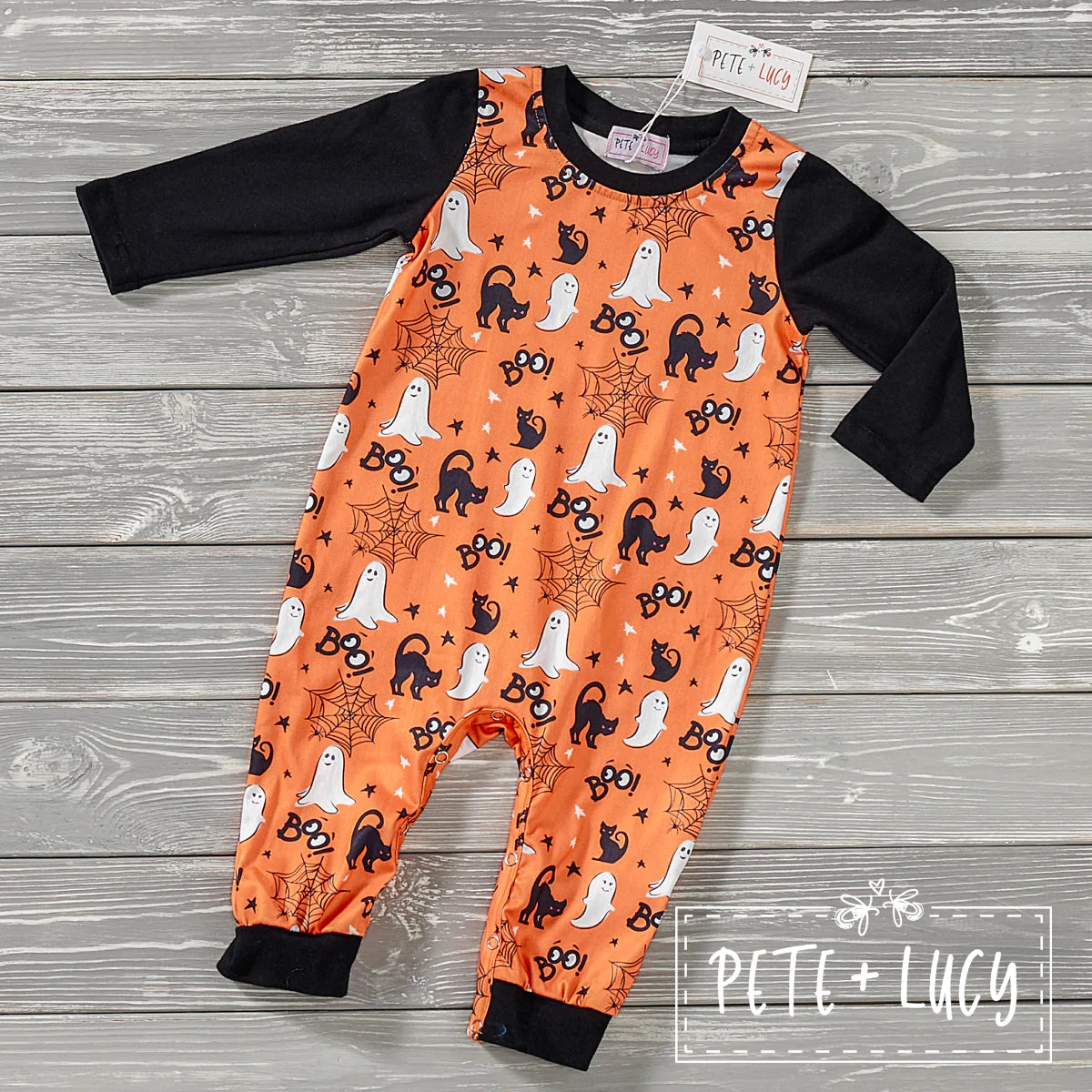 Boo-Tastic Boys Infant stomper by Pete + Lucy