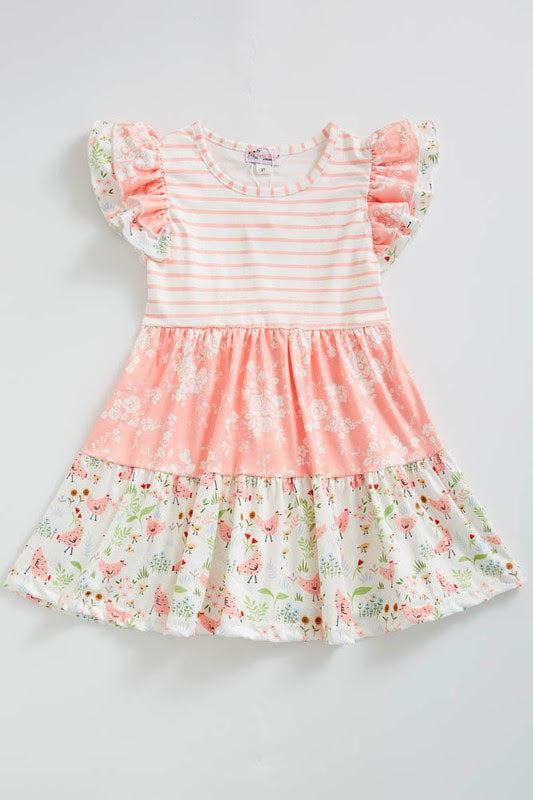 Floral Chicken Dress by Clover Cottage
