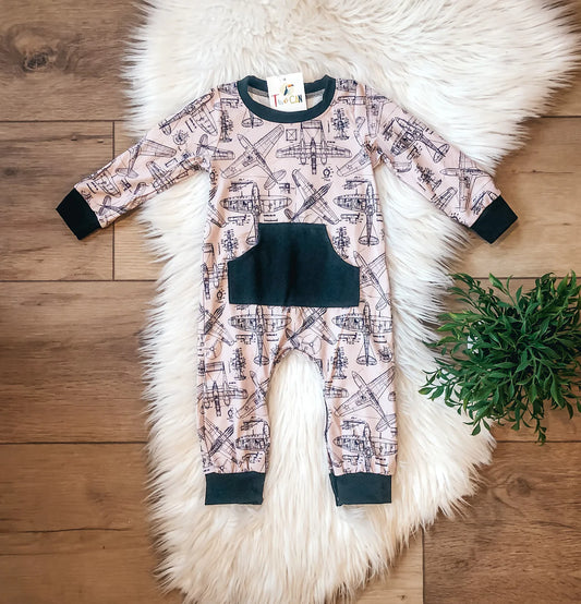 Art of Flying Infant Romper by TwoCan