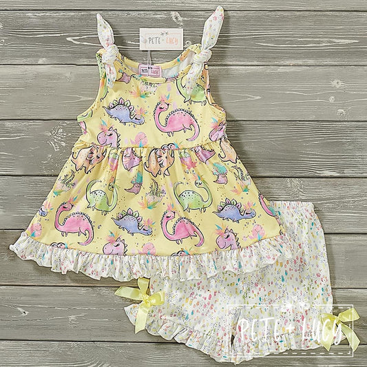 Dashin Dino Short Set by Pete + Lucy
