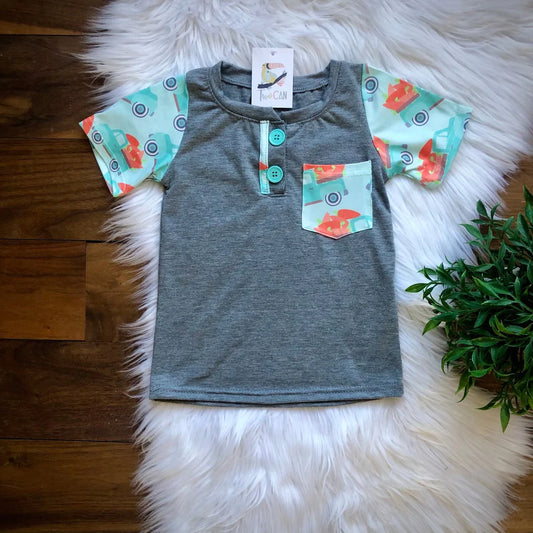 Carrot Truck Pocket Tee by TwoCan