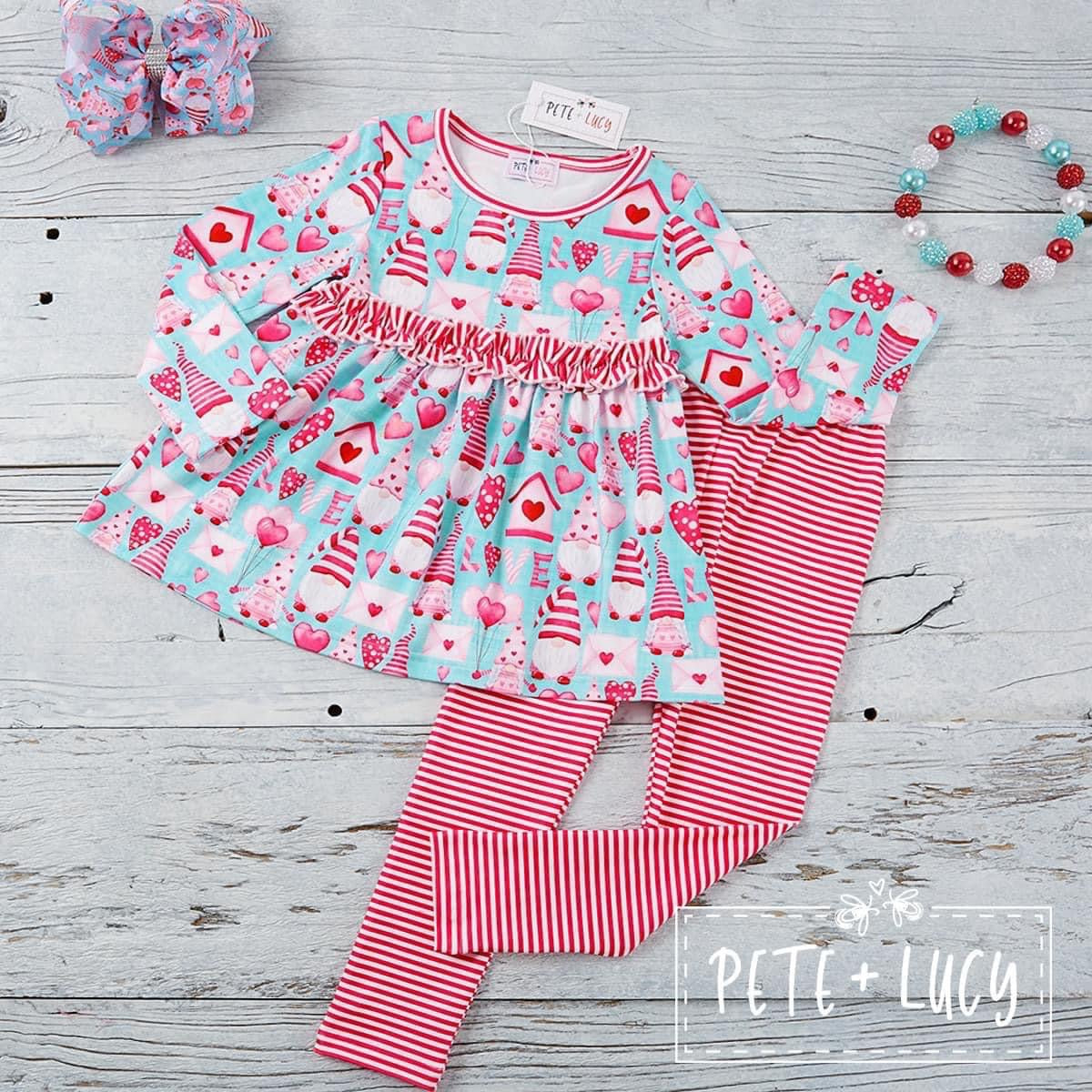 Pre-Order Loving Gnome Long Sleeve 2-Piece Set by Pete + Lucy