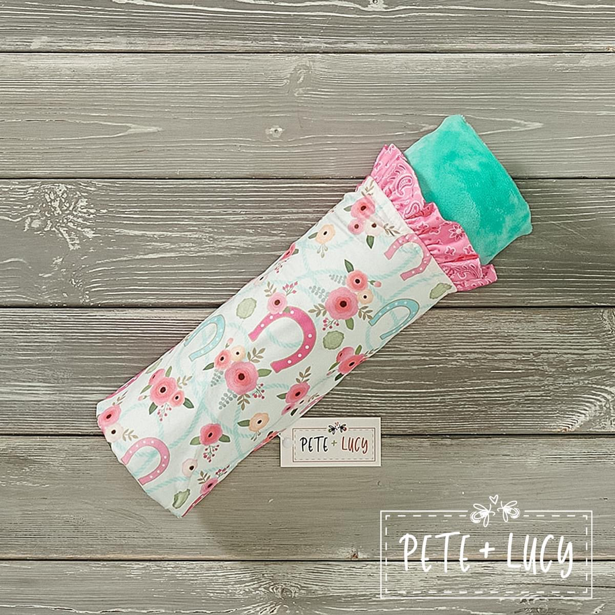 Horse Show Floral Blanket By Pete + Lucy