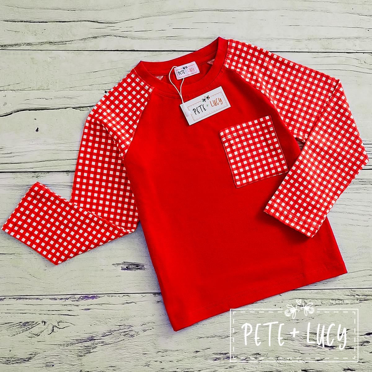 Pre-Order Christmas Mistletoe Boys Tee by Pete + Lucy