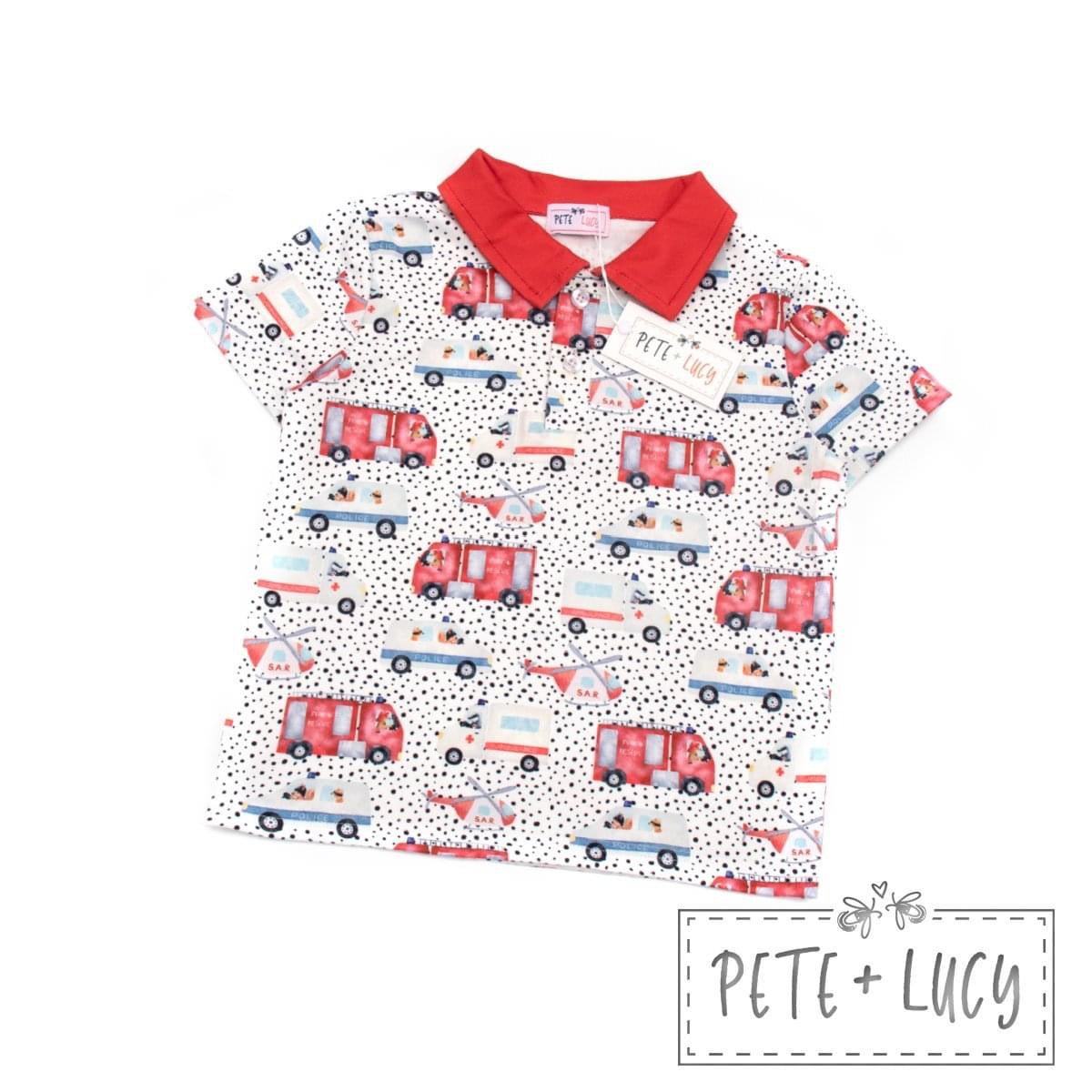 Pete + Lucy To The Rescue Boys Tee