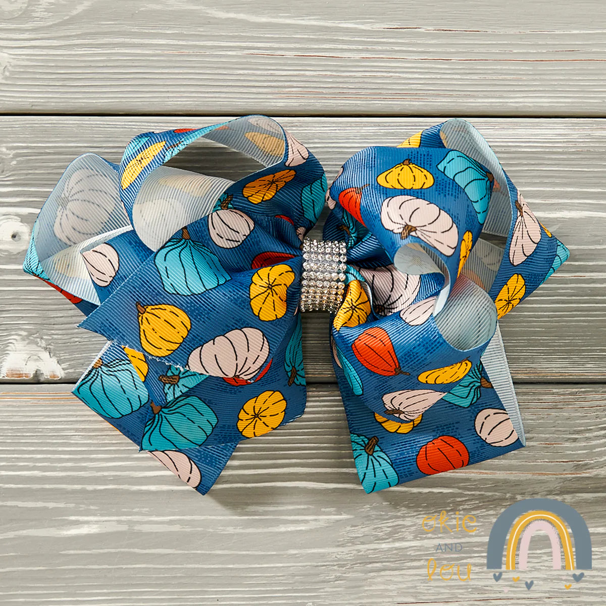 Pre-Order Happy Pumpkin Deluxe Bow by Okie & Lou