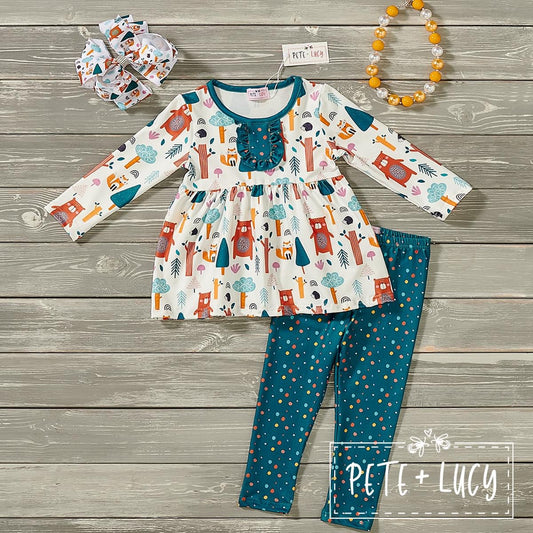 Trees & Dots 2-Piece Set by Pete + Lucy